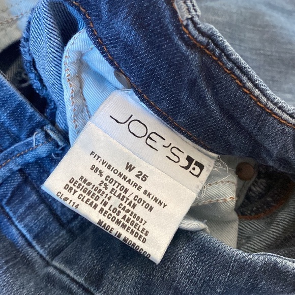 Joe's Jeans The Visionnaire Skinny Size 25 - Picture 13 of 15